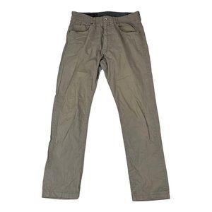 MCS Malboro Classic Brown 5 Pocket Cotton Pants Mens Size 31X34
